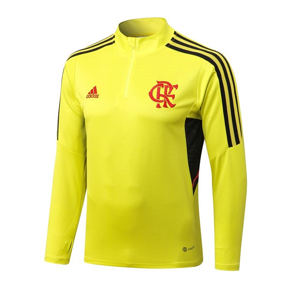 Sudadera De Training Flamengo Top 2023 Amarillo